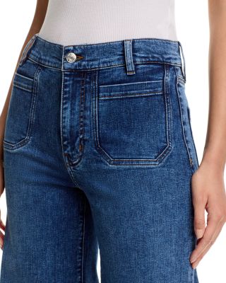 Le Slim Palazzo Modernist Pocket Jeans in Esteem
