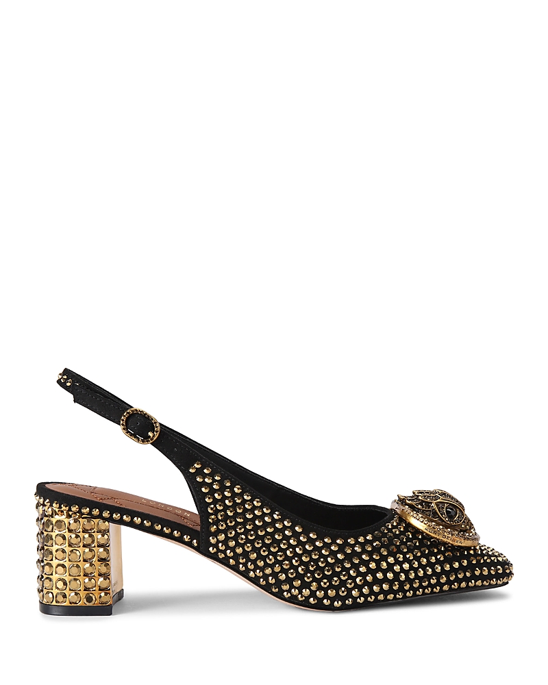 Kurt Geiger London Women's Chelsea Block Slingback Pumps