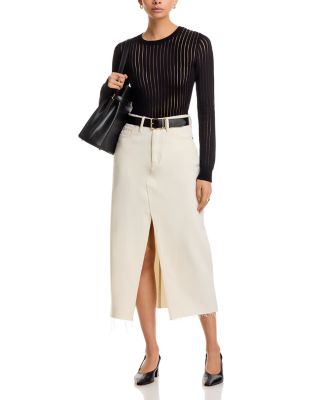 The Sheer Stripe Sweater