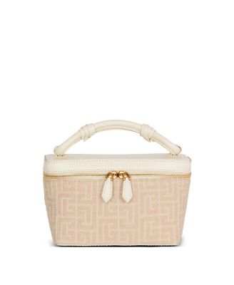  B-Army Vanity Case in monogrammed canvas and leather