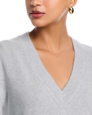 100% Cashmere V Neck Sweater - Exclusive