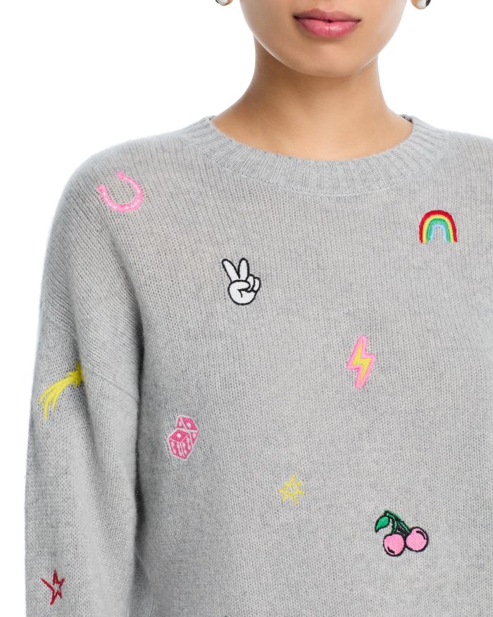 Icons Cashmere Crewneck Sweater - Exclusive