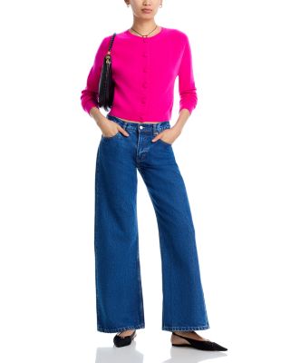 Crewneck Cashmere Cardigan - 100% Exclusive