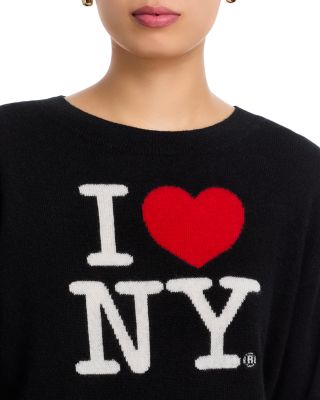 100% Cashmere ILNY Crewneck Sweater - Exclusive