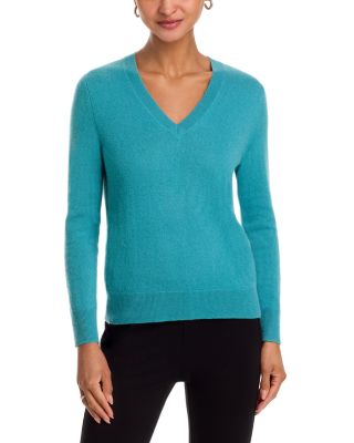 100% Cashmere V Neck Sweater - Exclusive