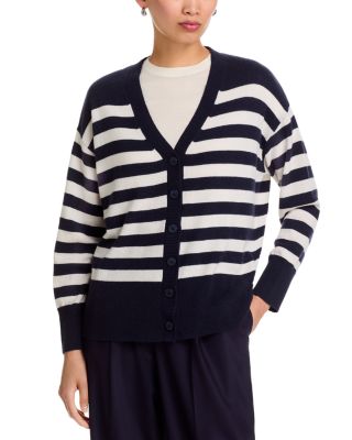 Cashmere V Neck Cardigan Sweater - Exclusive