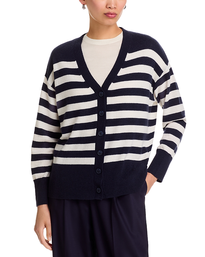 C By Bloomingdale's Cashmere Cashmere V Neck Cardigan Sweater - Exclusive In Multi