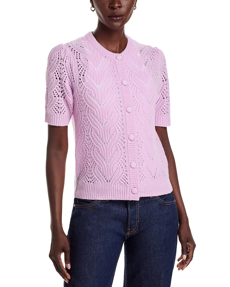 C by Bloomingdale's Cashmere Cashmere Crewneck Cardigan Sweater - Exclusive