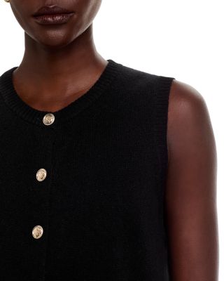 100% Cashmere Crewneck Sweater Vest - Exclusive