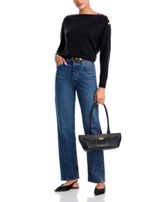 Cashmere Boat Neck Sweater - Exclusive