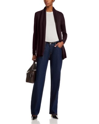 100% Cashmere Open-Front Cardigan - Exclusive