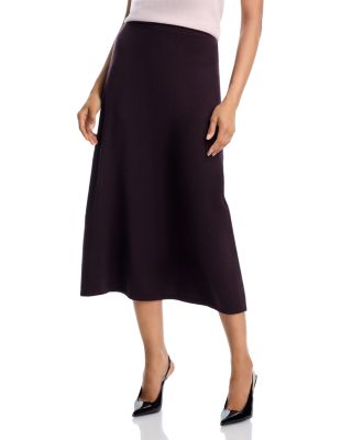 100% Cashmere Midi Skirt - Exclusive