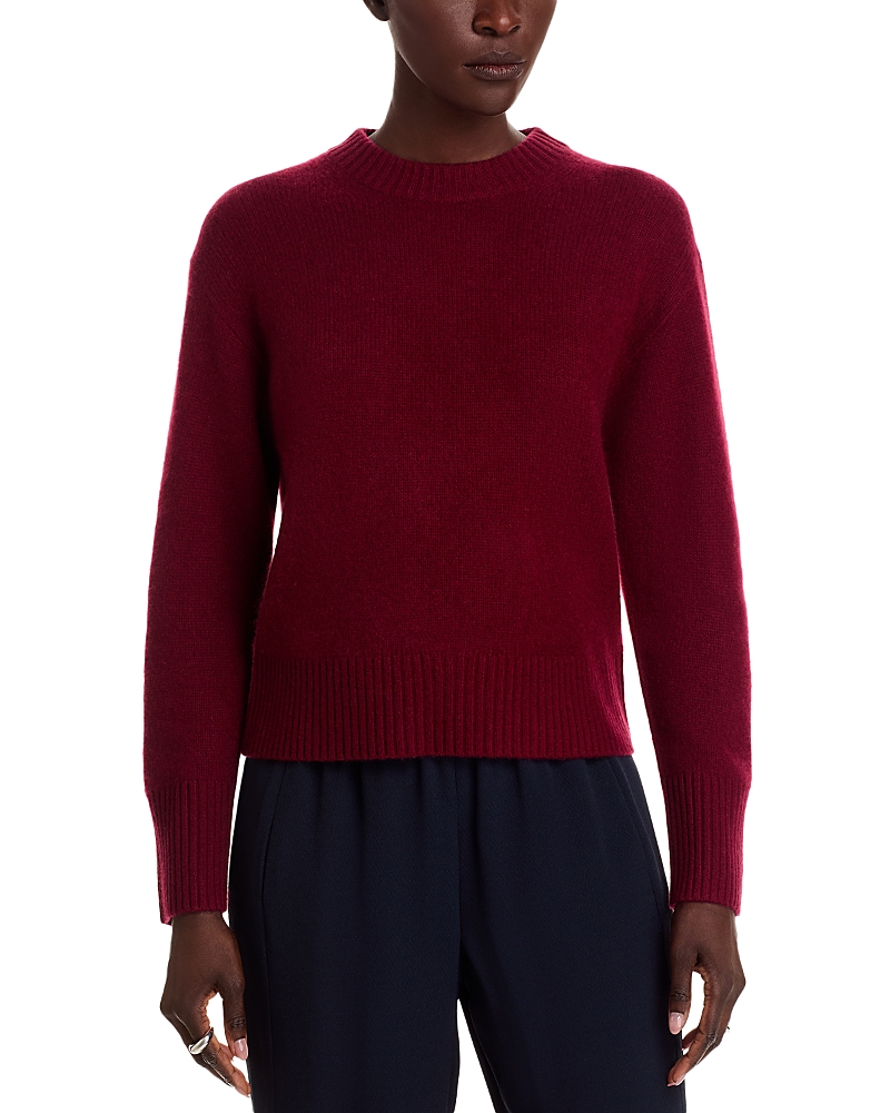 C By Bloomingdale's Cashmere Boxy Cashmere Crewneck Sweater - Exclusive In Red