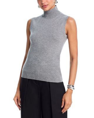 Sleeveless 100% Cashmere Sweater - Exclusive