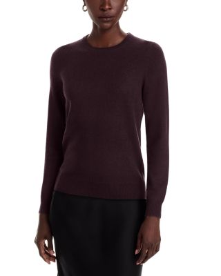 100% Cashmere Crewneck Sweater - Exclusive 