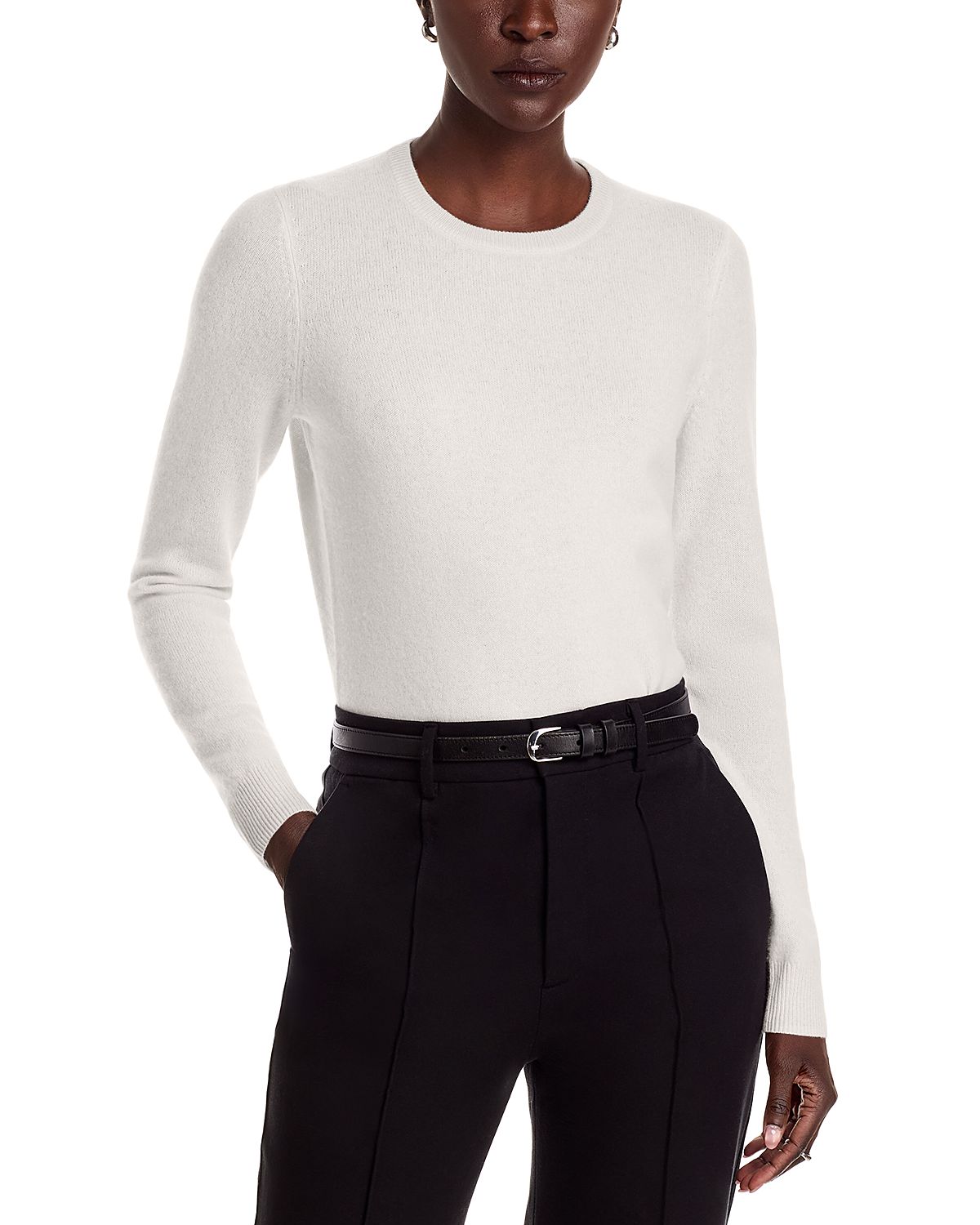 C by Bloomingdale's Crewneck Cashmere Sweater - Exclusive