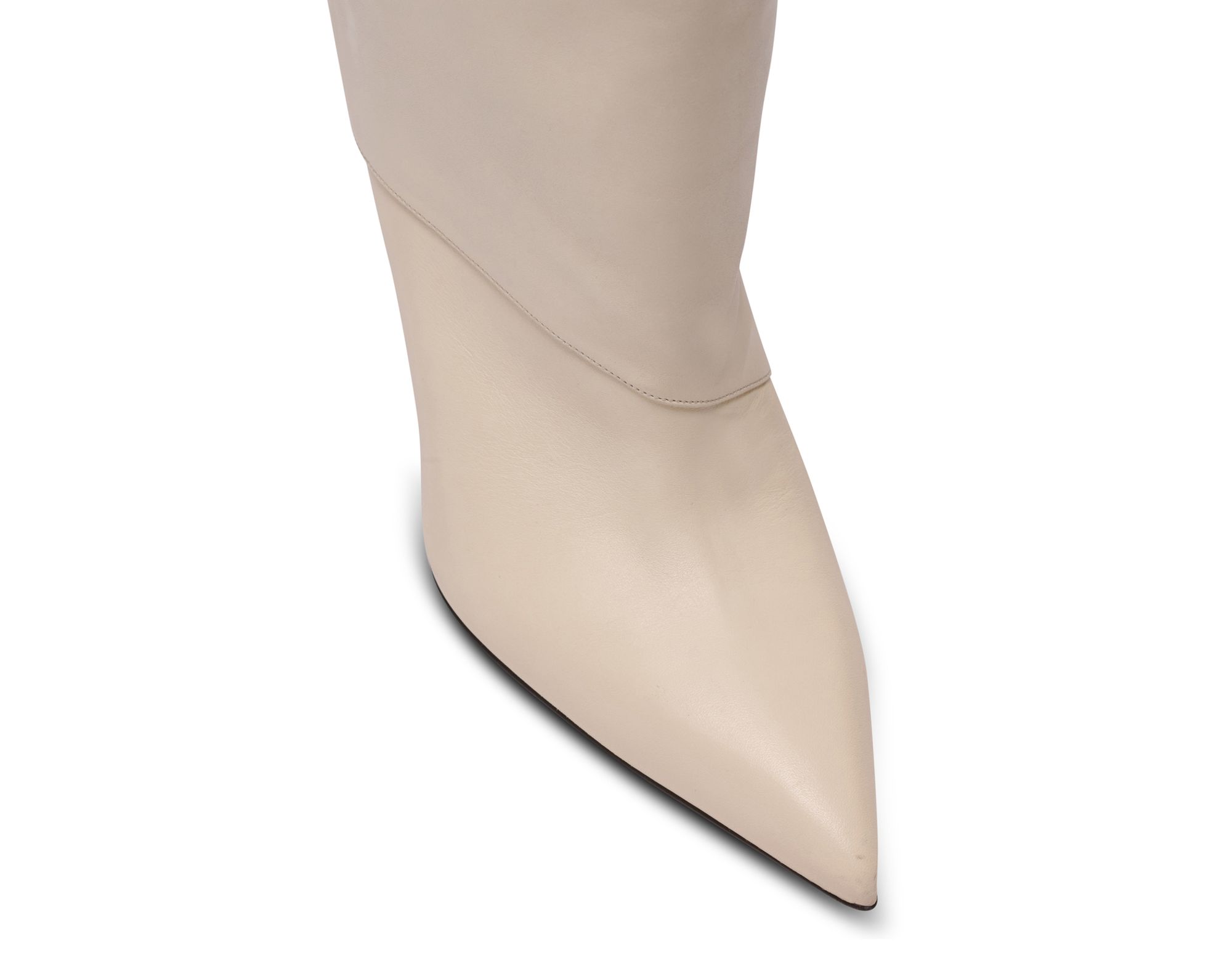 Women's Twist Heeled Leather Boots — Image 6
