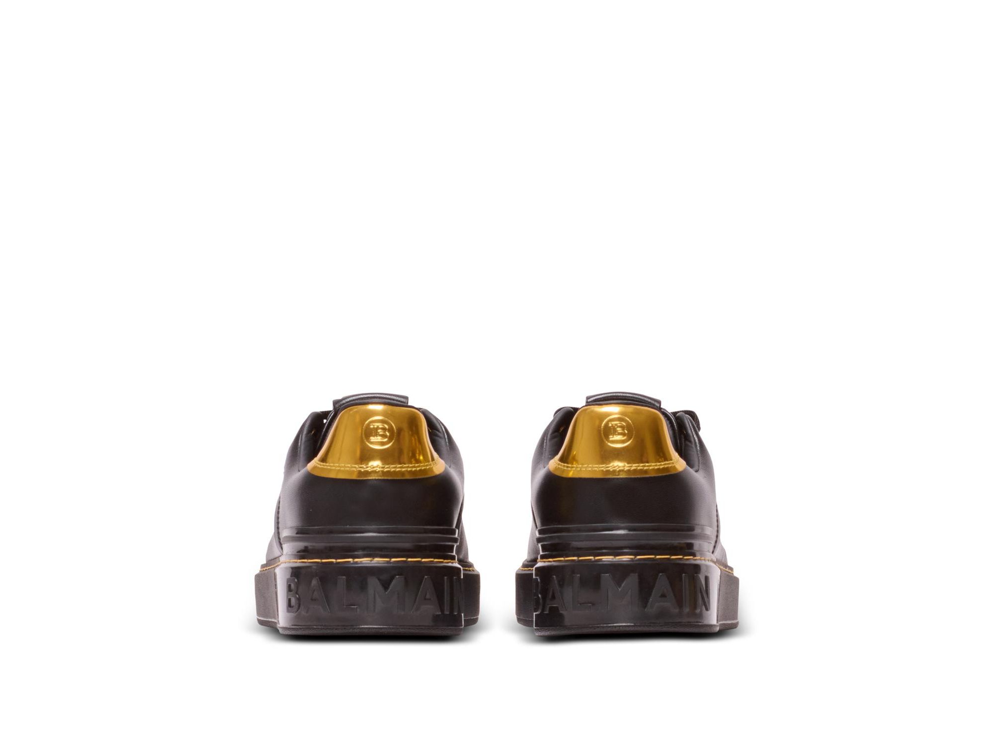 Women's B-Court Trainers in Calfskin — Image 4