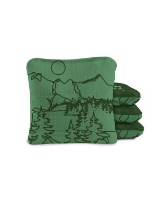 6x6 Rocky Mountain National Park Durasuede + Turbo Polyglide Pilot Versacraft Cornhole Bags
