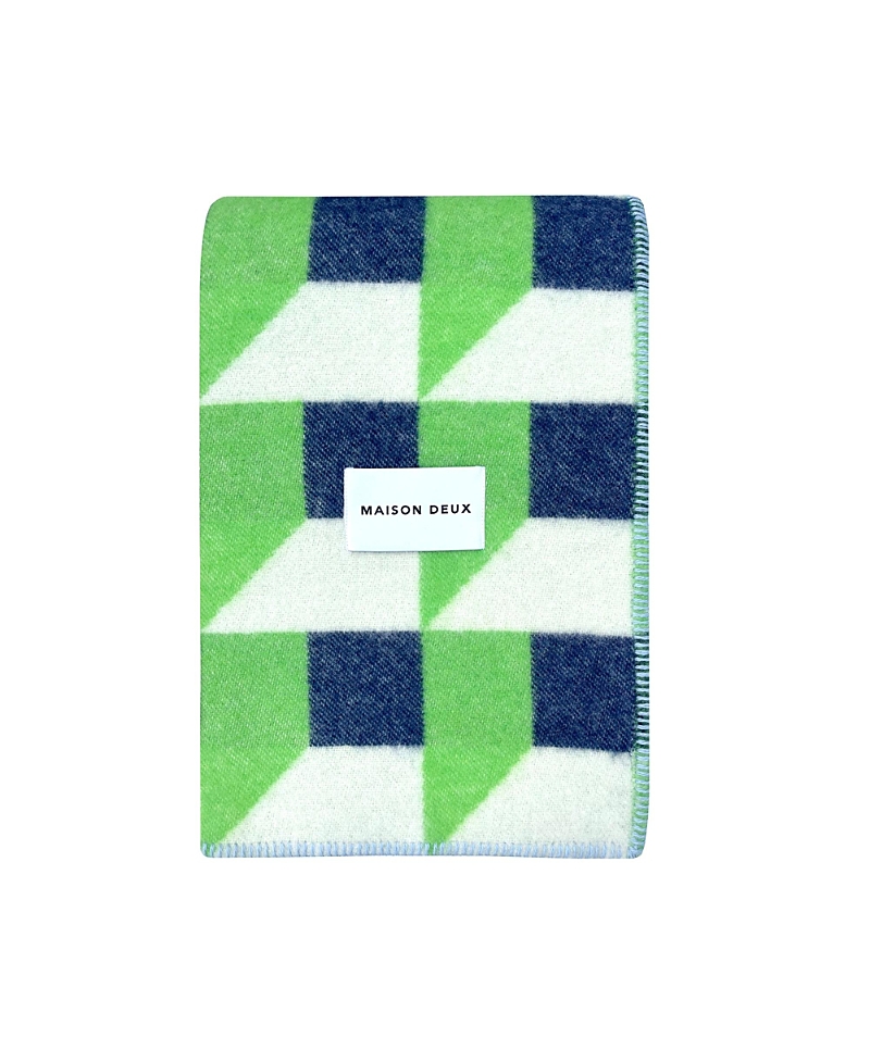 Maison Deux Cubic's Blanket, 51 L X 78 W