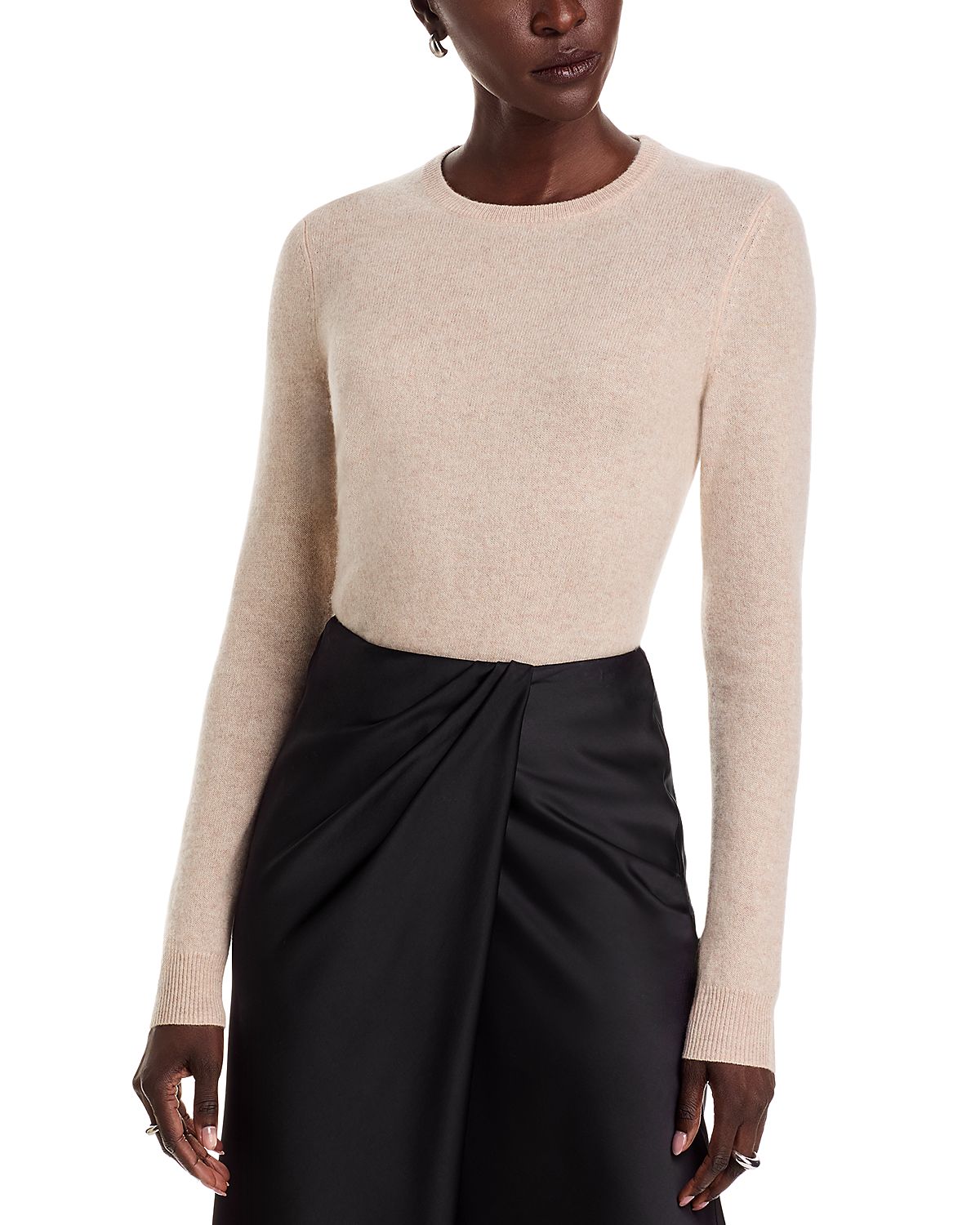 C by Bloomingdale's Crewneck Cashmere Sweater - Exclusive
