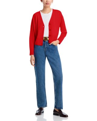 100% Cashmere V Neck Cardigan - Exclusive