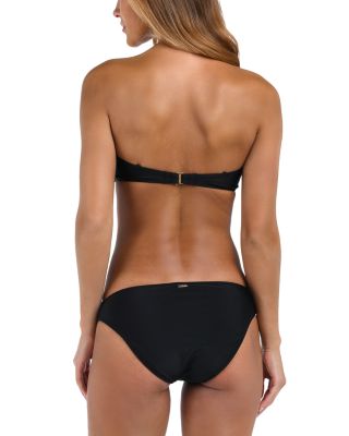 Krysta Bandeau Swim Top & Jean Scoop Front Bikini Bottom