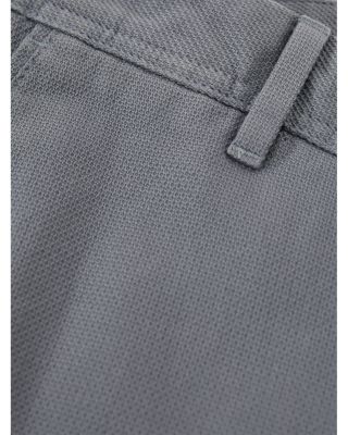 Textured Slim Fit Chino Trousers