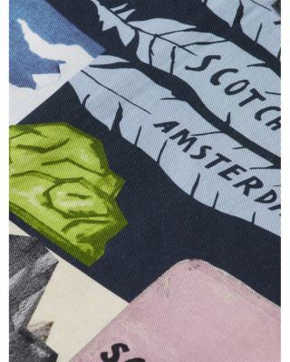 Relaxed Fit Art Print Camp Shirt