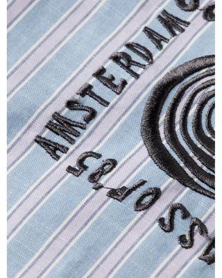 Regular Fit Graphic Patchwork Shirt 