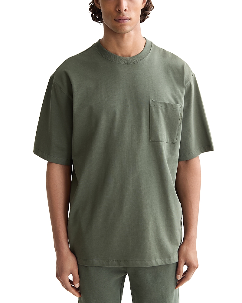 Scotch & Soda Relaxed Pocket T-shirt In Green