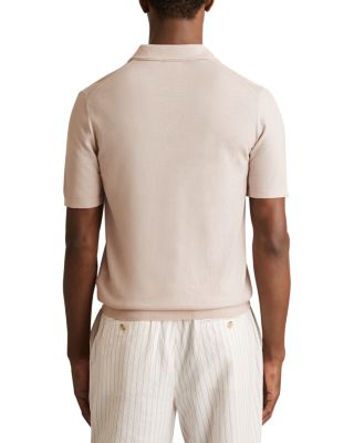 Duchie Merino Wool Open Collar Polo