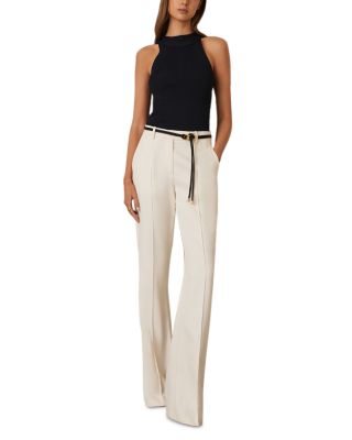 Lacey High Neck Vest Top