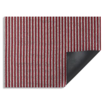 Chilewich - Breton Stripe Shag Doormat, 18" x 28"