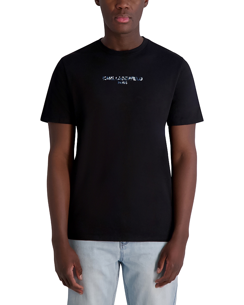 Karl Lagerfeld Paris Camo Logo Tee