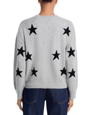 100% Cashmere Star Crewneck Sweater - Exclusive
