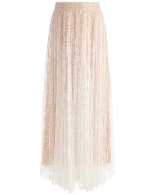 Katz Pleated Maxi Skirt