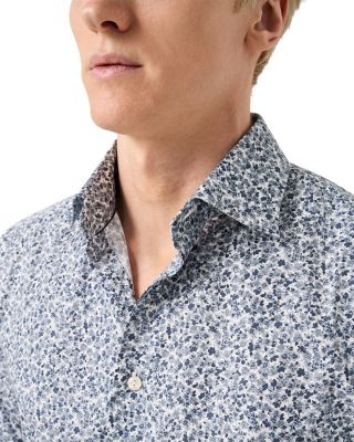 Slim Fit Floral Print Shirt