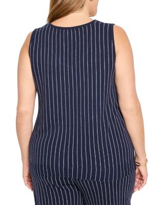 Destination Stripe Knit Tank Top