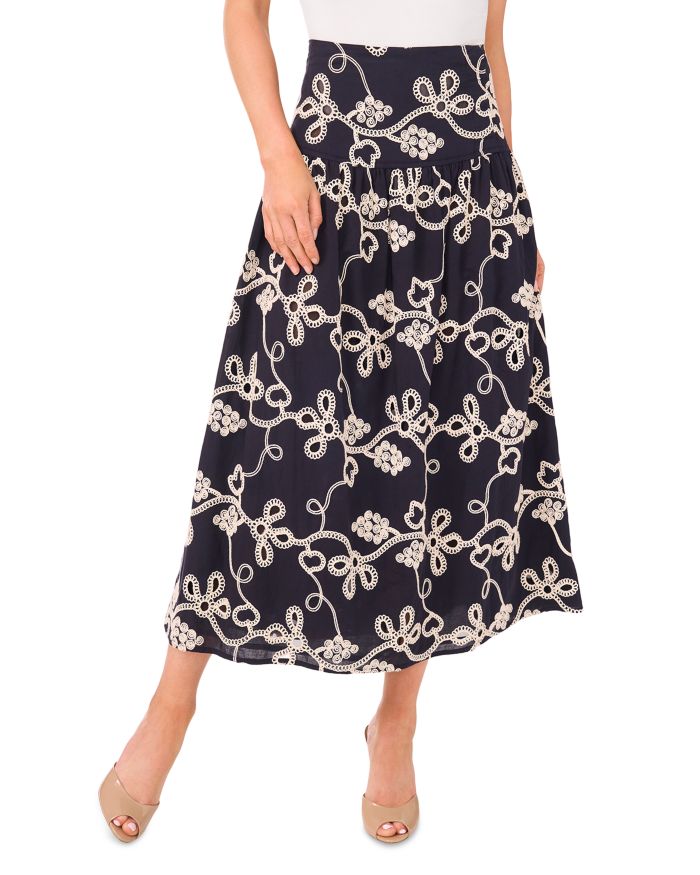Flouncy Midi Skirt