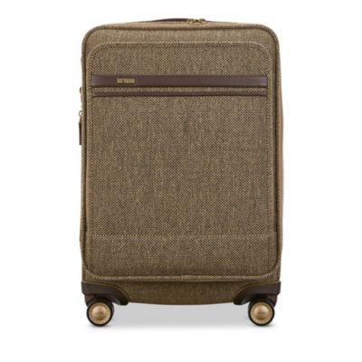 Tweed Collection Expandable Spinner Suitcase