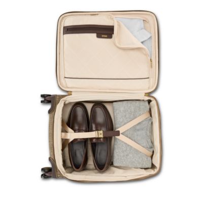 Tweed Collection Expandable Spinner Suitcase
