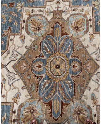 Bloomingdale's Indo Oushak M6147 Area Rug, 9'1" x 12'3"