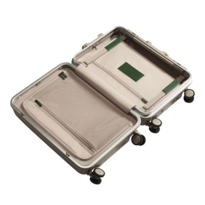 Heritage Stripe Carry On Spinner Suitcase