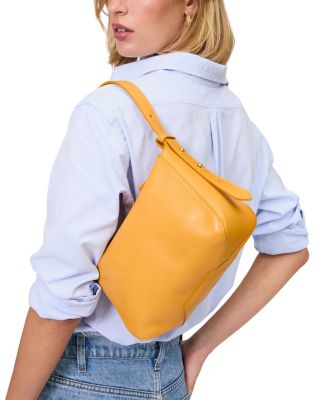 Fleurine Leather Shoulder Bag