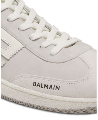  Men's Swan Suede and Smooth Leather Trainers