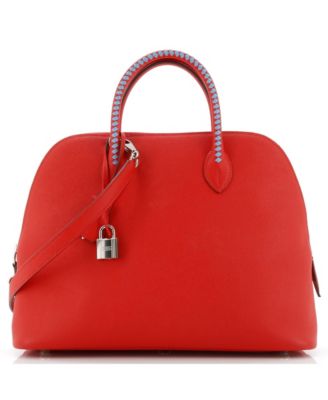 Pre-Owned HERMÈS - 30 Bolide 1923 Bag Tressage Epsom