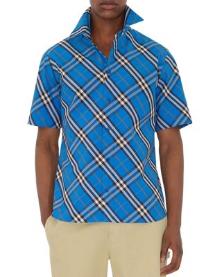 Burberry - M Robert Regular Fit Short Sleeve Check Shirt