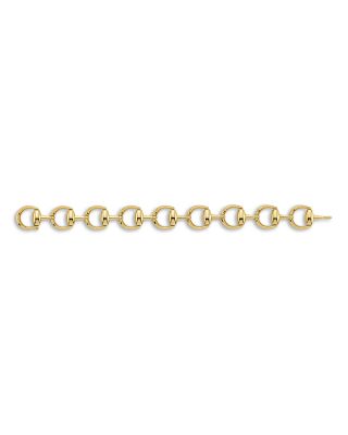 18K Yellow Gold Horsebit Bracelet