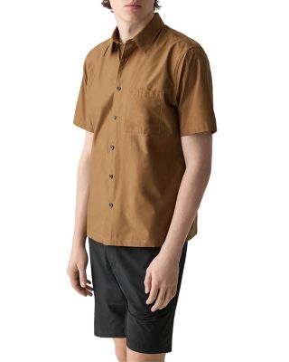 Noll Short Sleeve Shirt in Soft Lawn